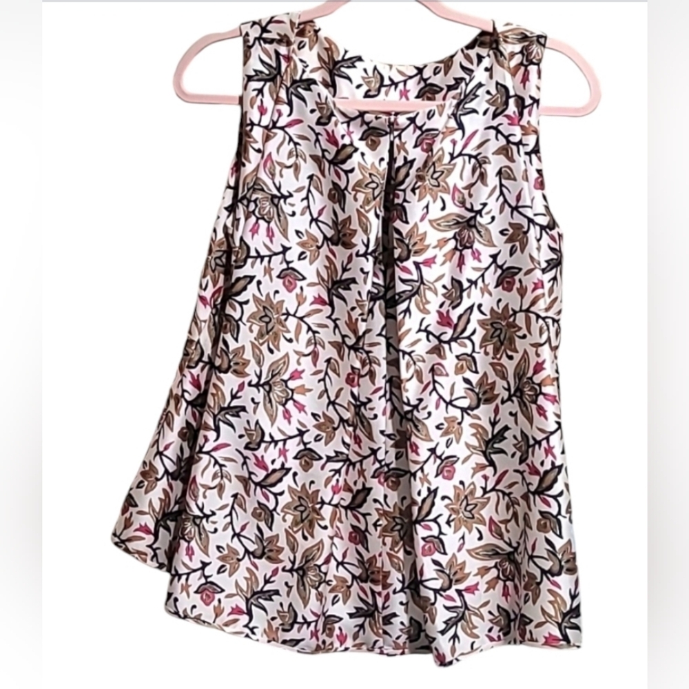 Tory burch floral blouse - Picture 1 of 9